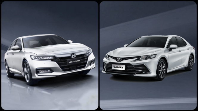 Honda Accord vs Toyota Camry