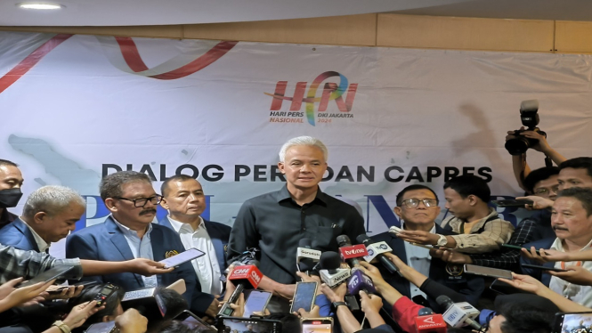 Capres nomor urut 3 Ganjar Pranowo