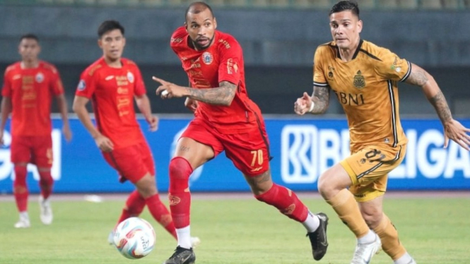 Duel Persija Vs Bahayangkara FC