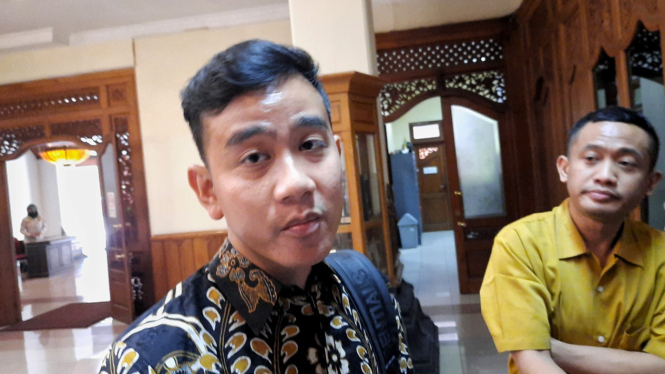 Gibran Rakabuming Raka saat ditemui di Balai Kota Solo