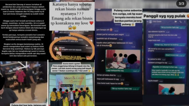 Heboh di Medsos Perwira Polisi Selingkuh dengan Owner Skincare Makassar