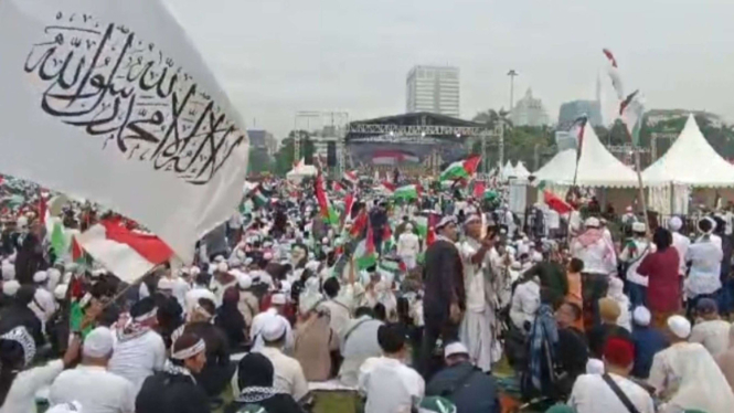 Aksi 212 di Monas