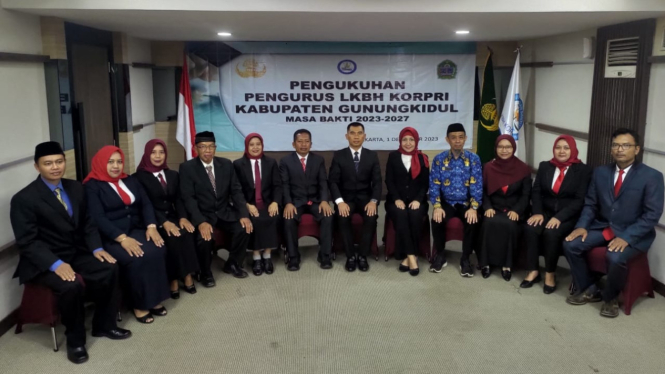 Pengukuhan Pengurus LKBH KORPRI Kabupaten Gunung Kidul
