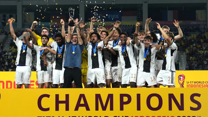 Timnas Jerman juara Piala Dunia U-17