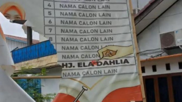 Heboh puluhan baliho PKS dirusak orang tak dikenal di Depok