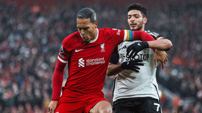 Virgil Van Dijk, Duel Liverpool vs Fulham