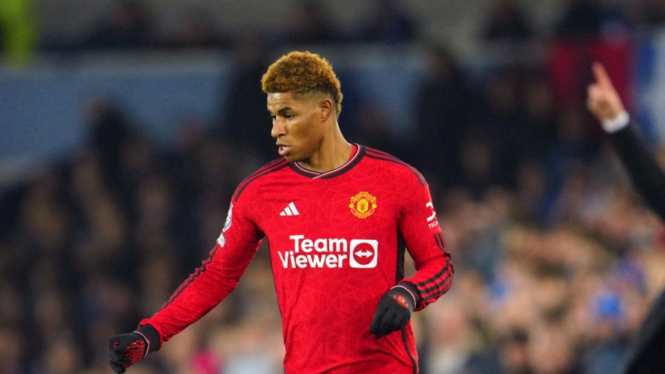 Penyerang Manchester United, Marcus Rashford