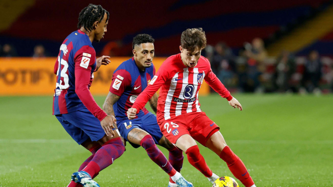 Duel Barcelona vs Atletico Madrid