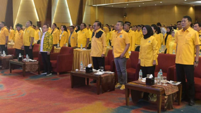 Golkar Beri Pembekalan Bimtek Teknologi Informasi, Pendanaan Kampanye ke Caleg