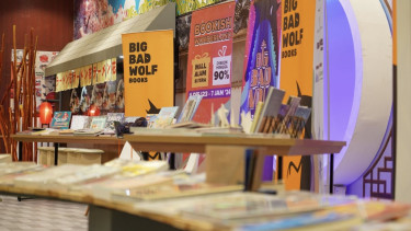 Bazar buku Big Bad Wolf (BBW).