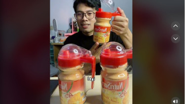 Niral nostalgia Nutrisari botol kaca