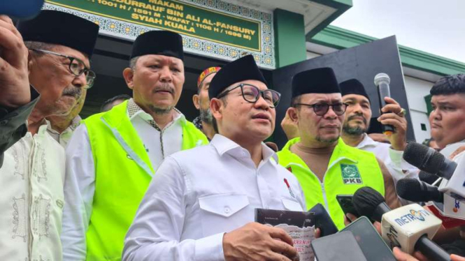 Capares nomor urut 1 Muhaimin Iskandar atau Cak Imin.