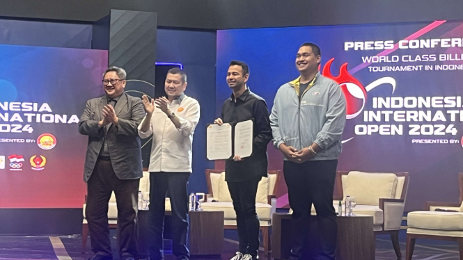 Raffi Ahmad, Hary Tanoesoedibjo dan Menpora, Dito Ariotedjo