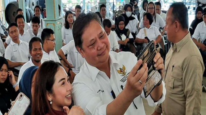 Menteri Koordinator (Menko) Bidang Perekonomian Airlangga Hartarto.