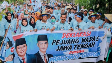 Pejuang Wadas Dukung Prabowo Gibran
