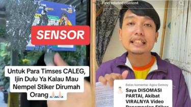 Pemuda Lumajang Dipaksa Minta Maaf setelah Copot Stiker Caleg di Rumahnya
