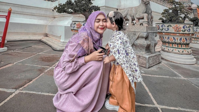 Ria Ricis dan sang putri, Moana.