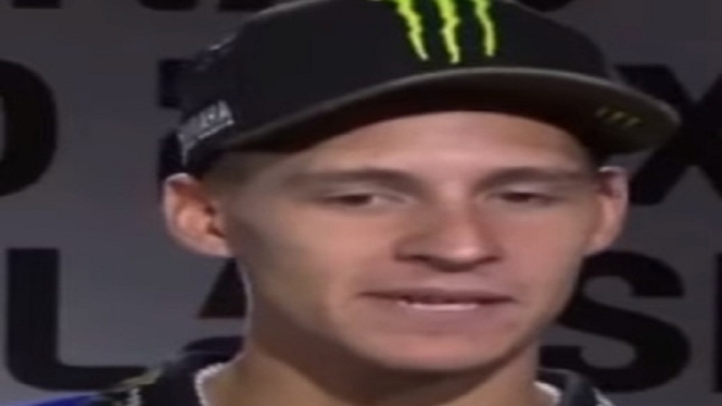 Pembalap Monster Energy Yamaha, Fabio Quartararo