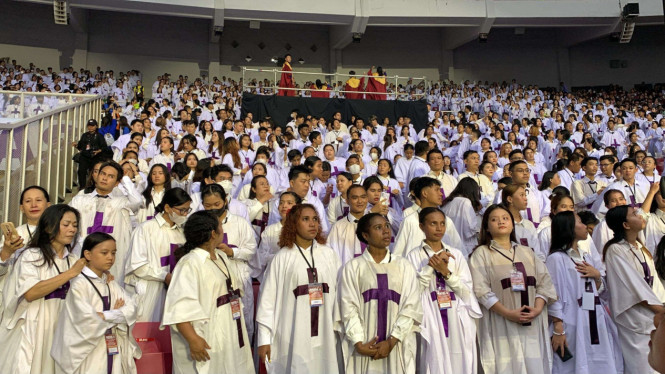 Gereja Tiberias Indonesia gelar Natal di GBK