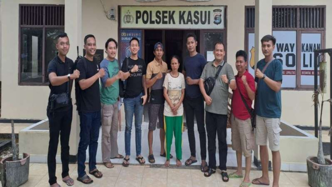 Napi wanita kabur dari lapas di Tangerang berhasil ditangkap di Lampung.