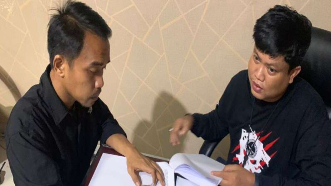 Komika Aulia Rakhman ditetapkan tersangka oleh Polda Lampung.