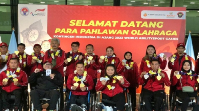 Kontingen Indonesia di World Abilitysport Games 2023