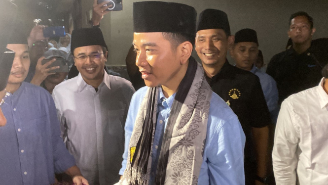 Cawapres nomor urut dua Gibran Rakabuming Raka