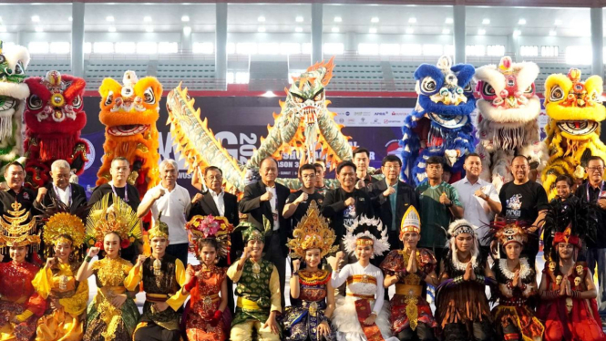 Pembukaan Indonesia Wushu All Game (IWAG) 2023,