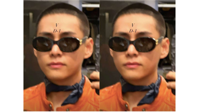 V BTS cukur rambut jelang jalani wajib militer