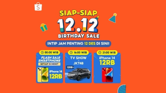 Shopee 12.12 Birthday Sale TV Show