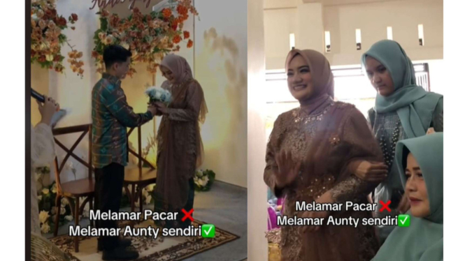 Pria Makasaar lamar tantenya sendiri