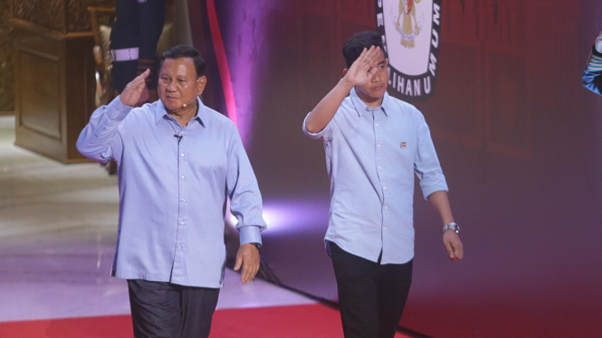 Debat Capres-Cawapres Prabowo Subianto-Gibran Rakabuming Raka