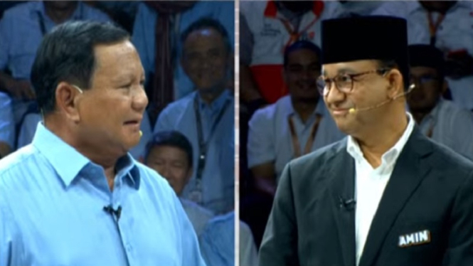 Prabowo Subianto vs Anies Baswedan