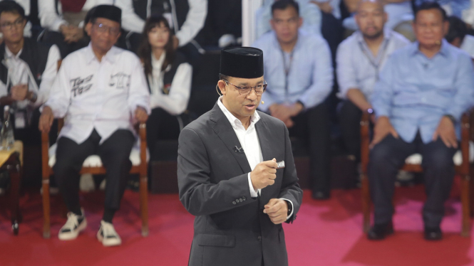 Debat Capres-Cawapres Pertama Anies Baswedan