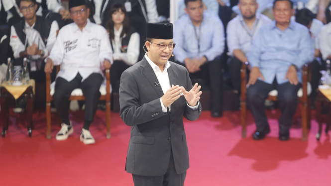 Debat Capres-Cawapres Pertama Anies Baswedan