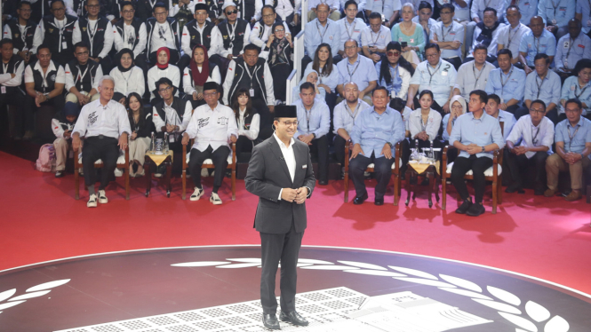 Debat Capres-Cawapres Pertama Anies Baswedan