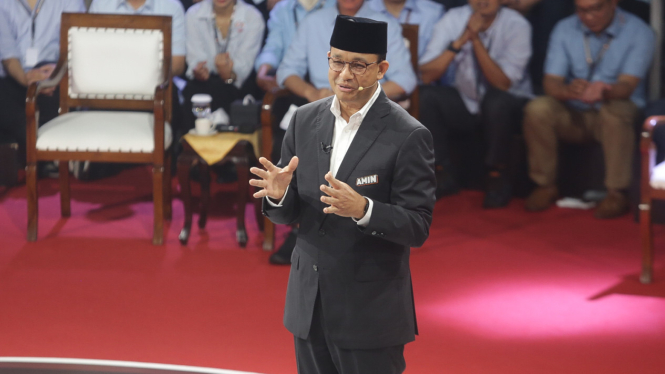 Debat Capres-Cawapres Pertama Anies Baswedan
