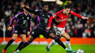 Duel Manchester United vs Bayern Munich