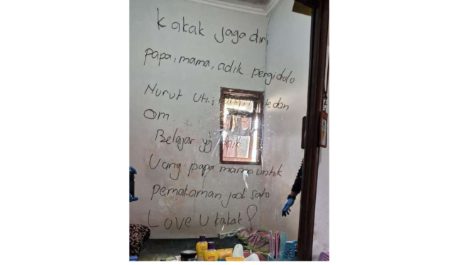 Satu Keluarga Bunuh Diri di Malan, sang ayah tinggalkan pesan wasiat