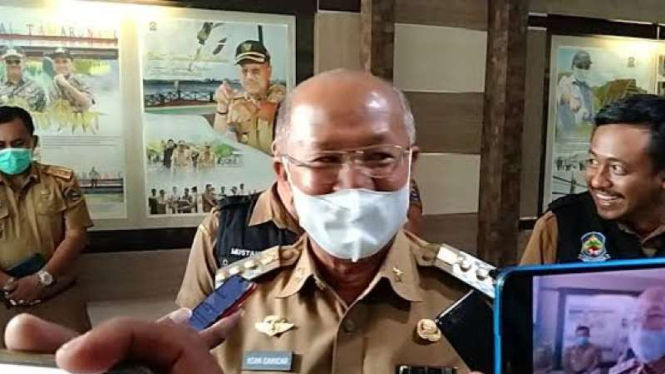 Bupati Jeneponto Iksan Iskandar.