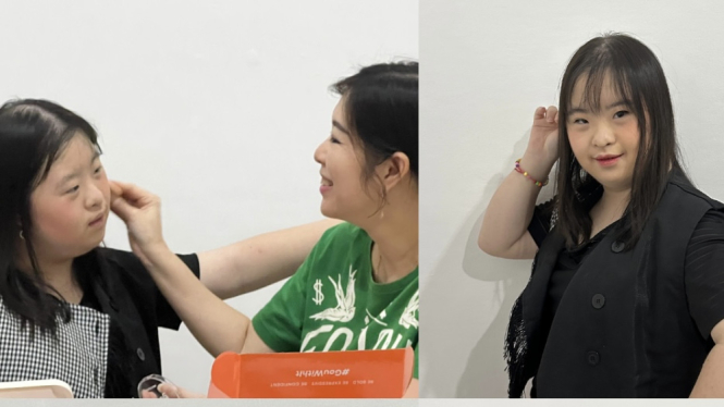 Beauty class bersama ABK.