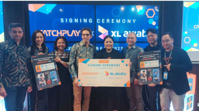 Layanan Streaming CATCHPLAY+ dan XL Axiata