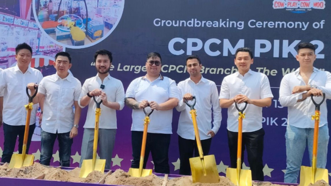 Raffi Ahmad dan Rudy Salim Bangun Arcade Game CPCM Indonesia di PIK 2