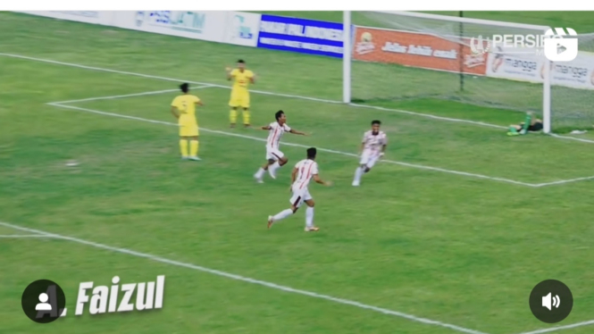 Gol pemain Persibo Bojonegoro Achmad Faizul disebut layak raih Puskas Award 2024