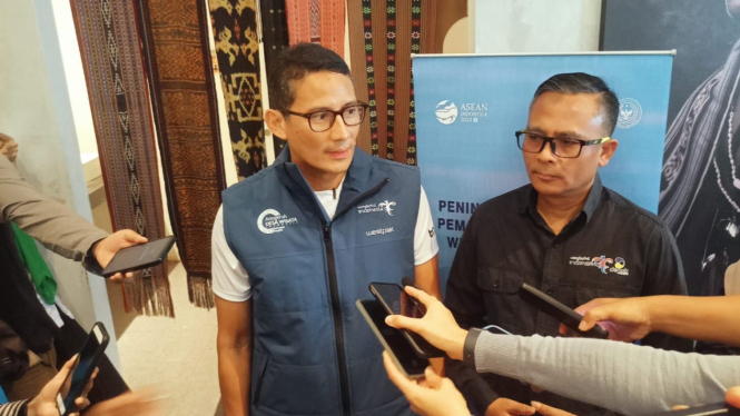 Menparekraf Sandiaga Salahuddin Uno