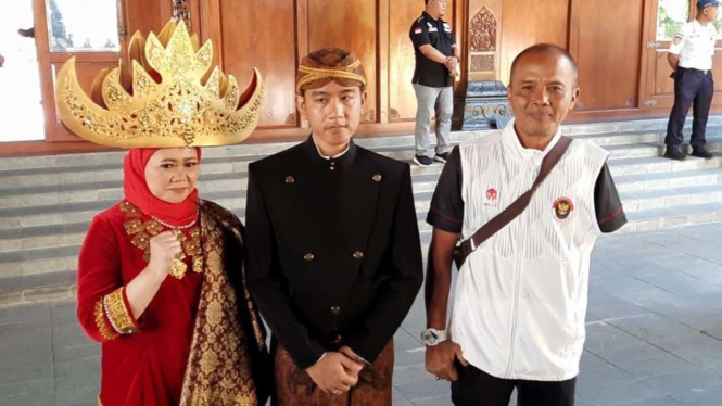 Gibran Rakabuming Raka dan  atlet asal Solo Ana Widyasari