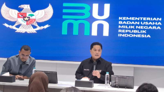 Menteri BUMN Erick Thohir.