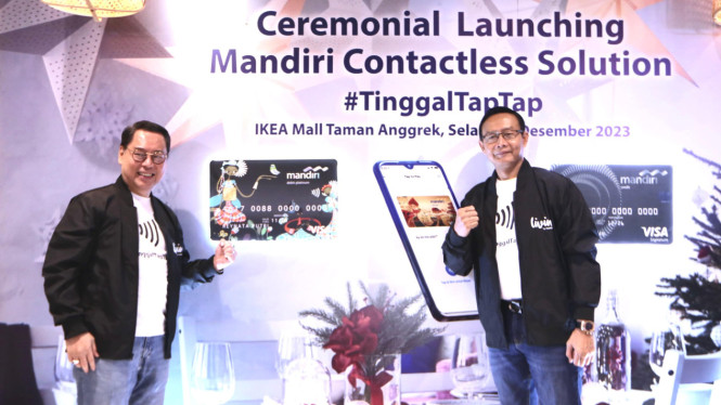 Peluncuran Mandiri Contactless Solution