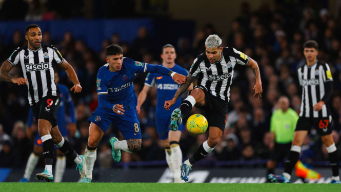Duel Chelsea vs Newcastle United