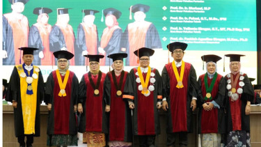 USU Kembali Lantik 6 Guru Besar Tetap